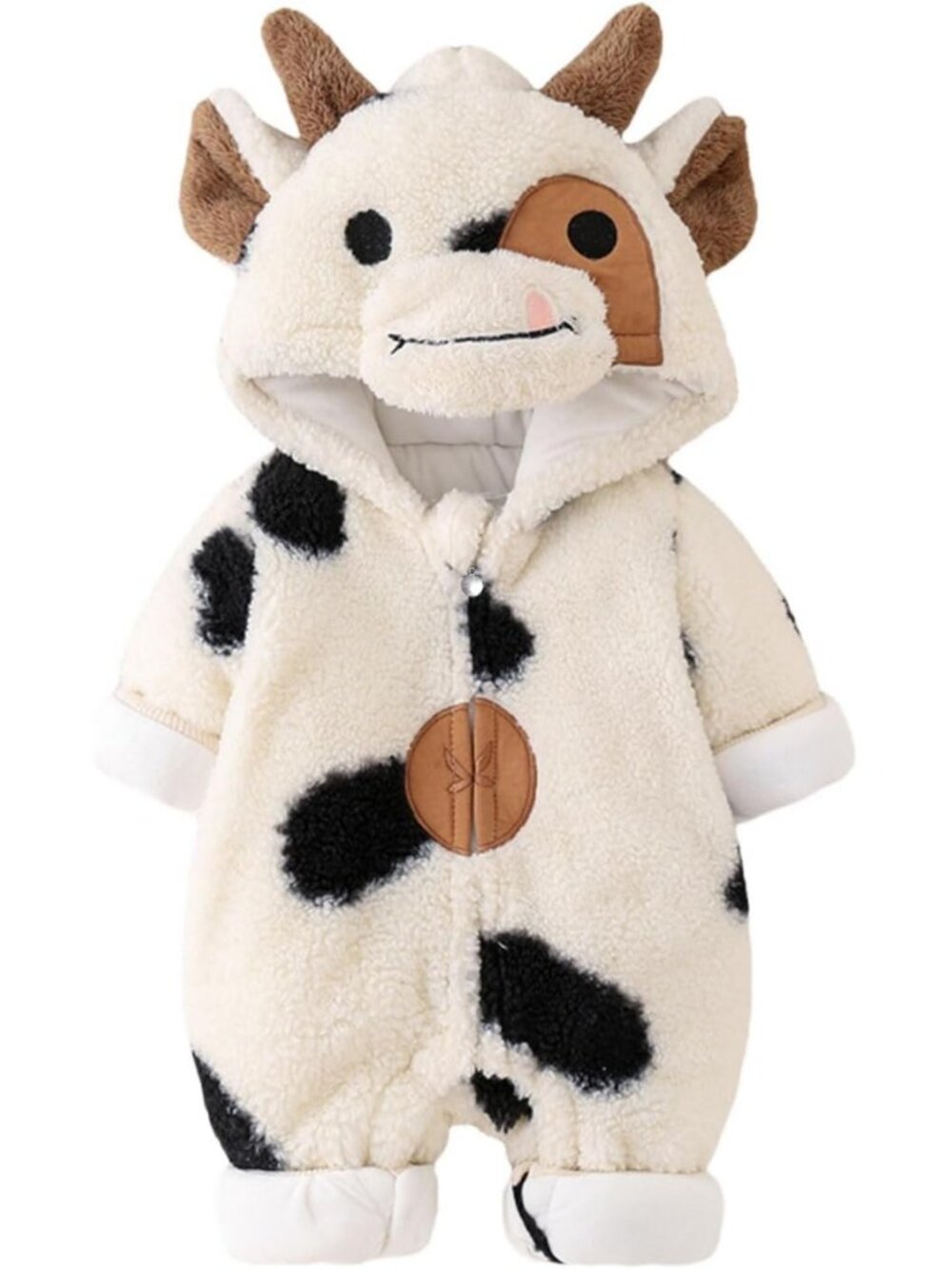 Adorable Toddler Animal Hooded Romper - Funny Halloween Costume & Gift Idea